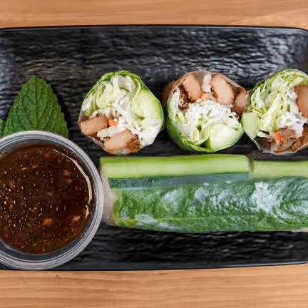 Grilled Chicken Summer Roll (Thit Ga Cuon).