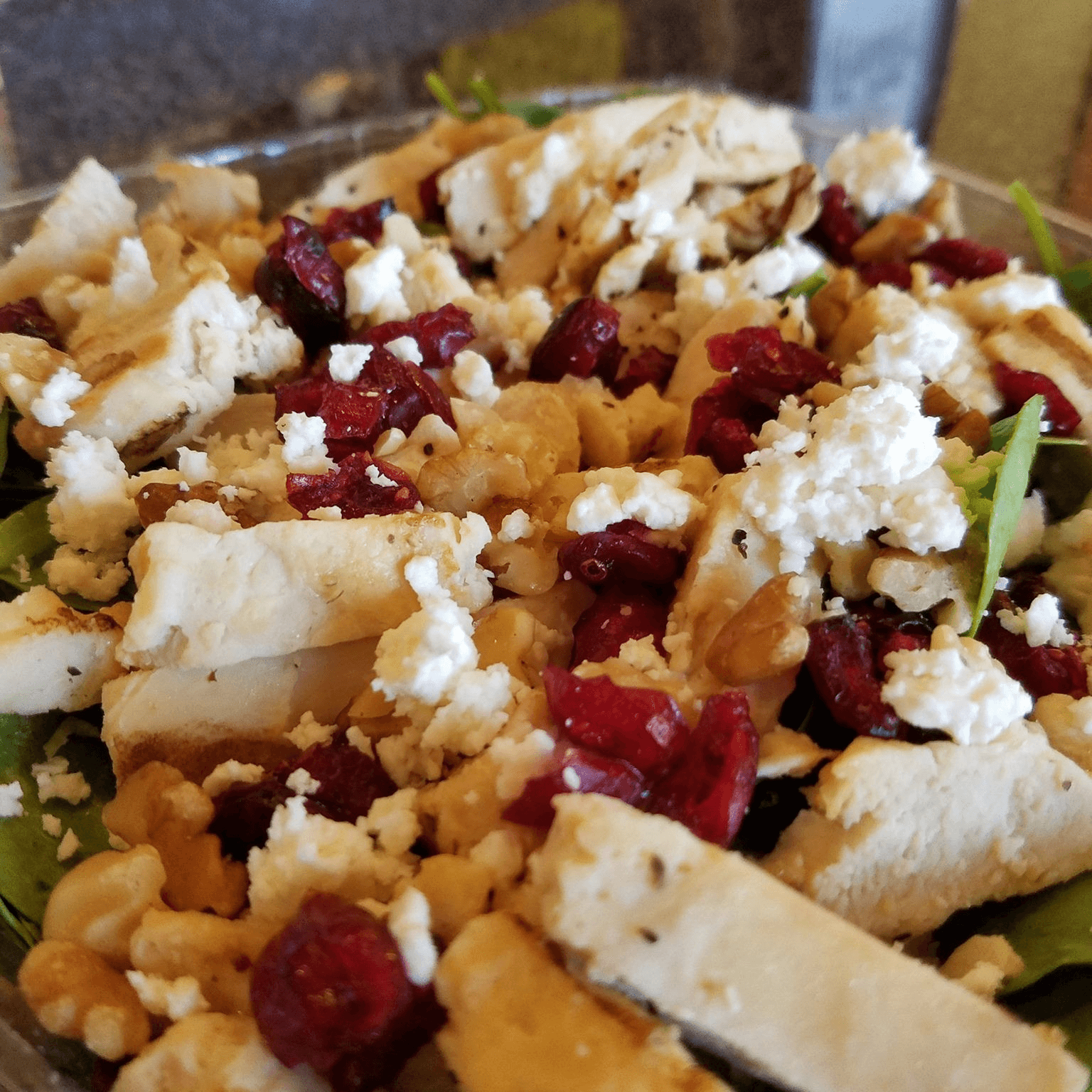 Cranberry Walnut Salad.