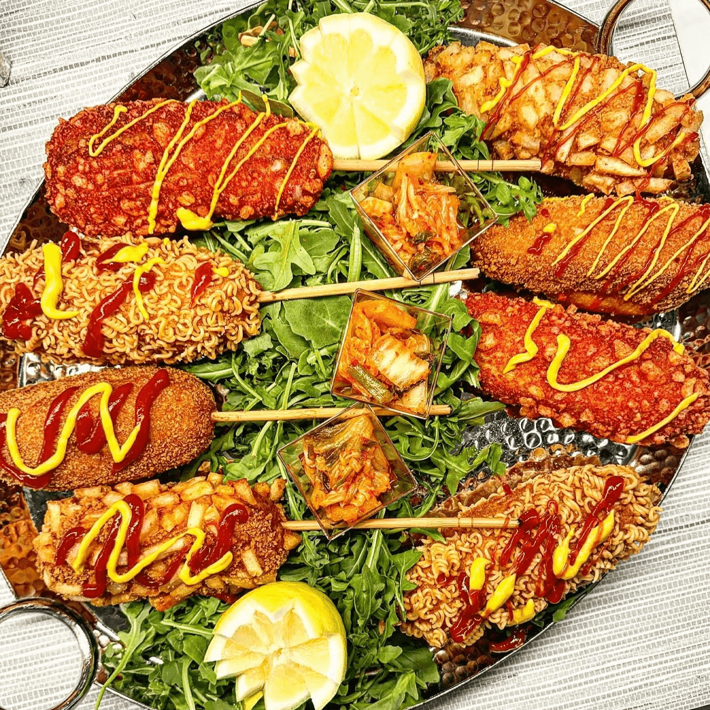 Bold Street Food. Iconic Korean Corndogs.