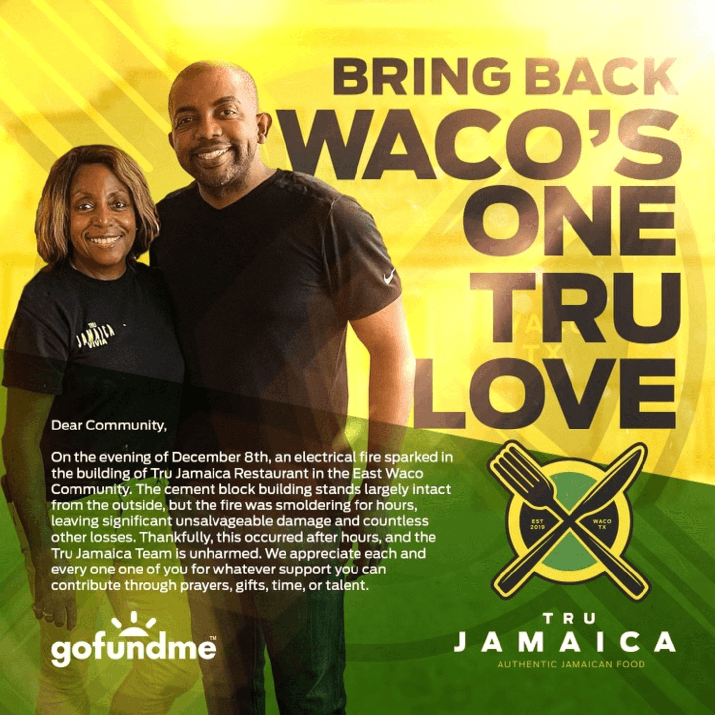 Support Tru Jamaica's Comeback After the Fire