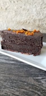 Chocolate beet torte.