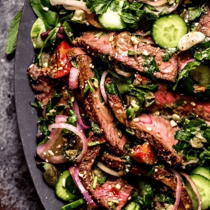 BEEF SALAD.
