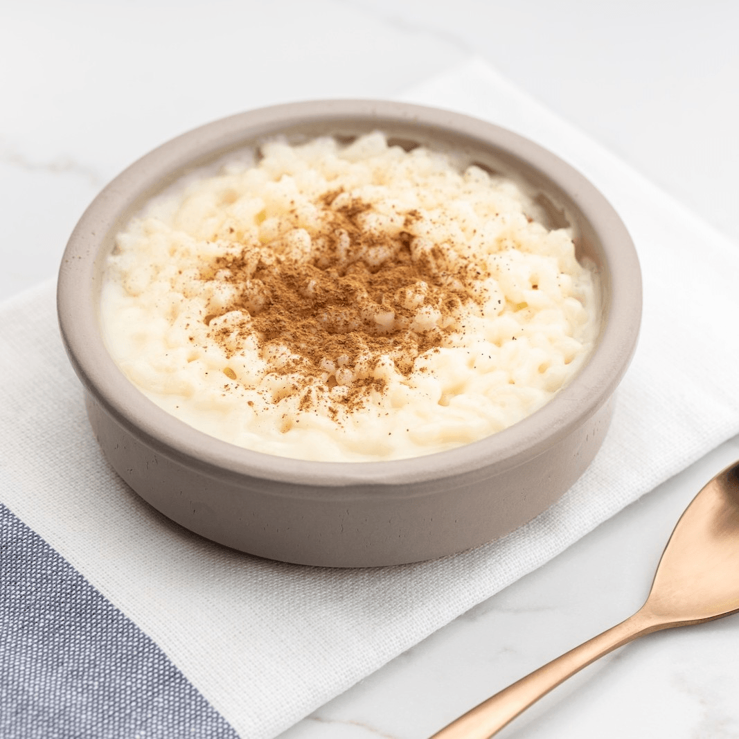 Rice Pudding or Chocolate Pudding.