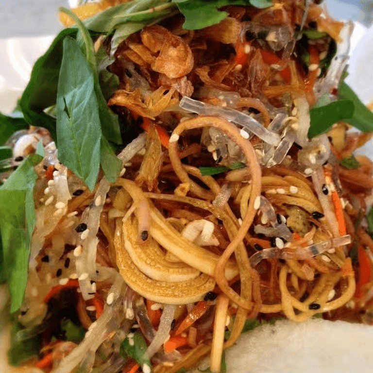 Banana Flower Salad.