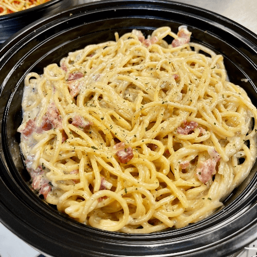 Pasta Carbonara.