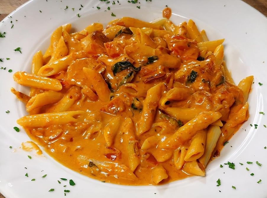 Penne alla vodka.