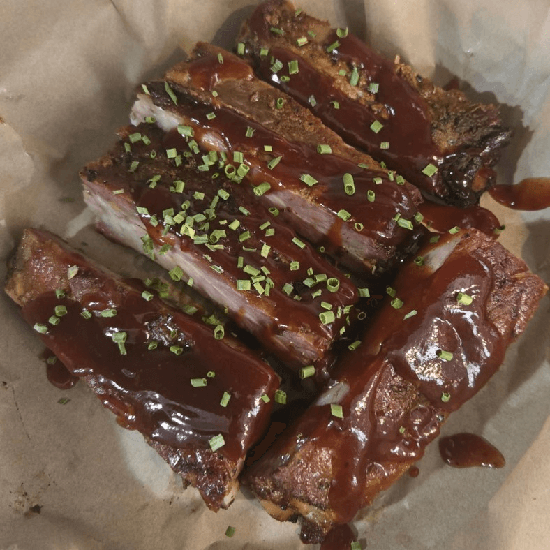Quarter Rack of Ribs.