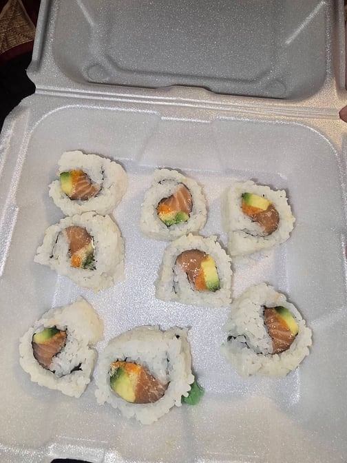24. Spicy Salmon Roll.