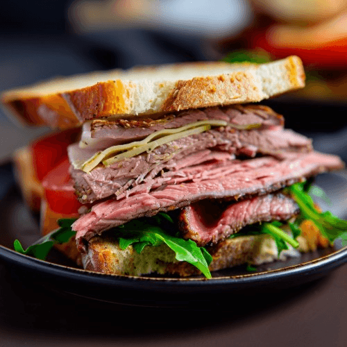 Roast Beef Grinder.