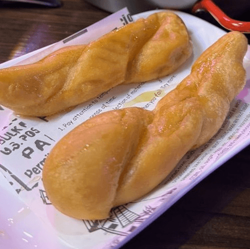 Mochi Twisted Donuts.