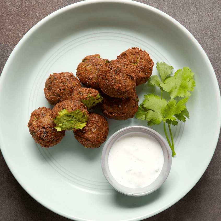 Side - Edamame Falafel.