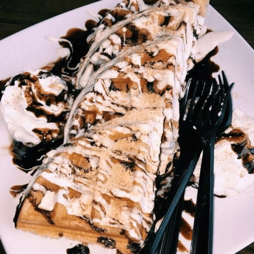 Smores Waffle.