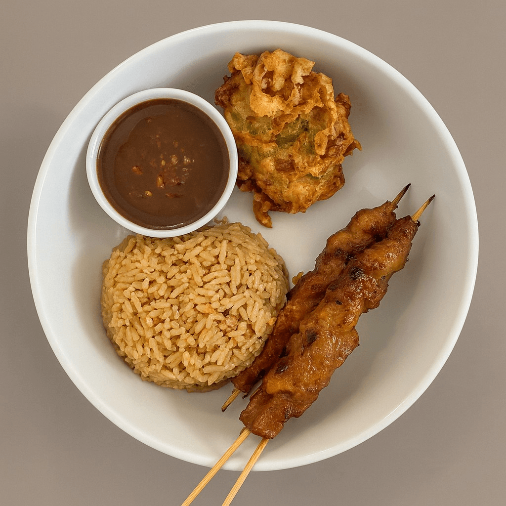 L3. Lunch Sate Ayam.