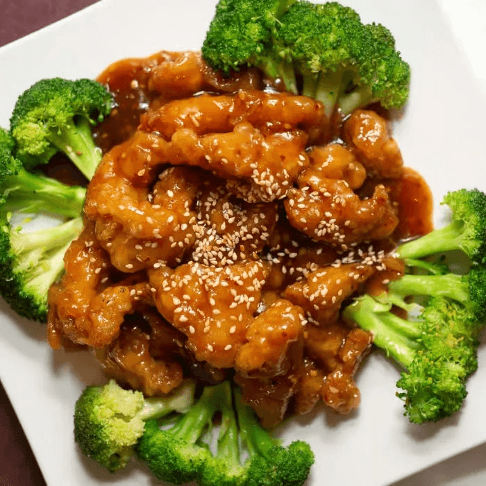 Sesame Chicken.
