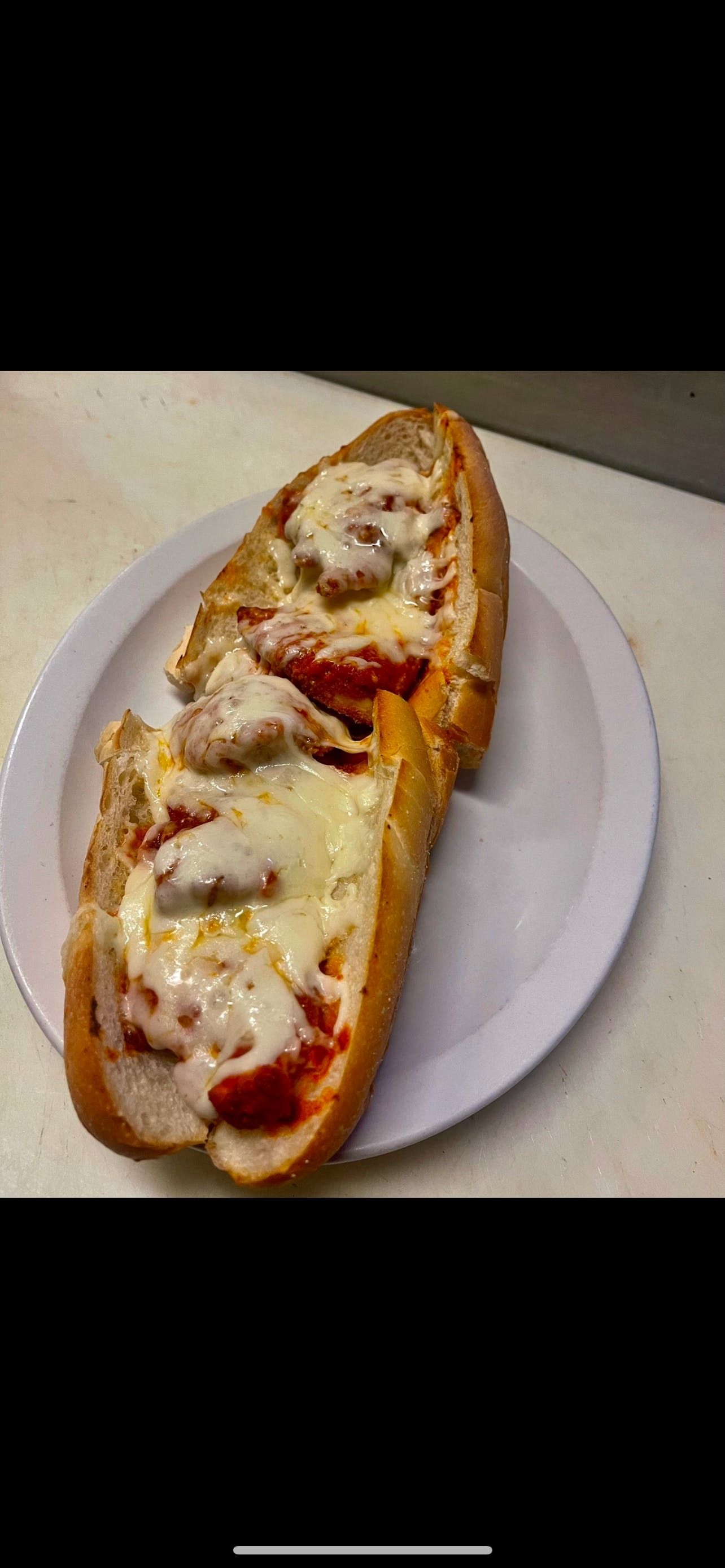 Chicken Alla Parmigiana Hero.