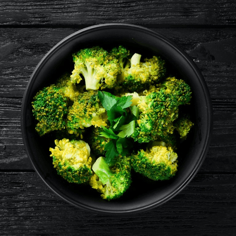 Gf - garlic broccoli.