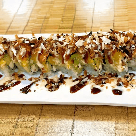 Veggie Aloha Roll.