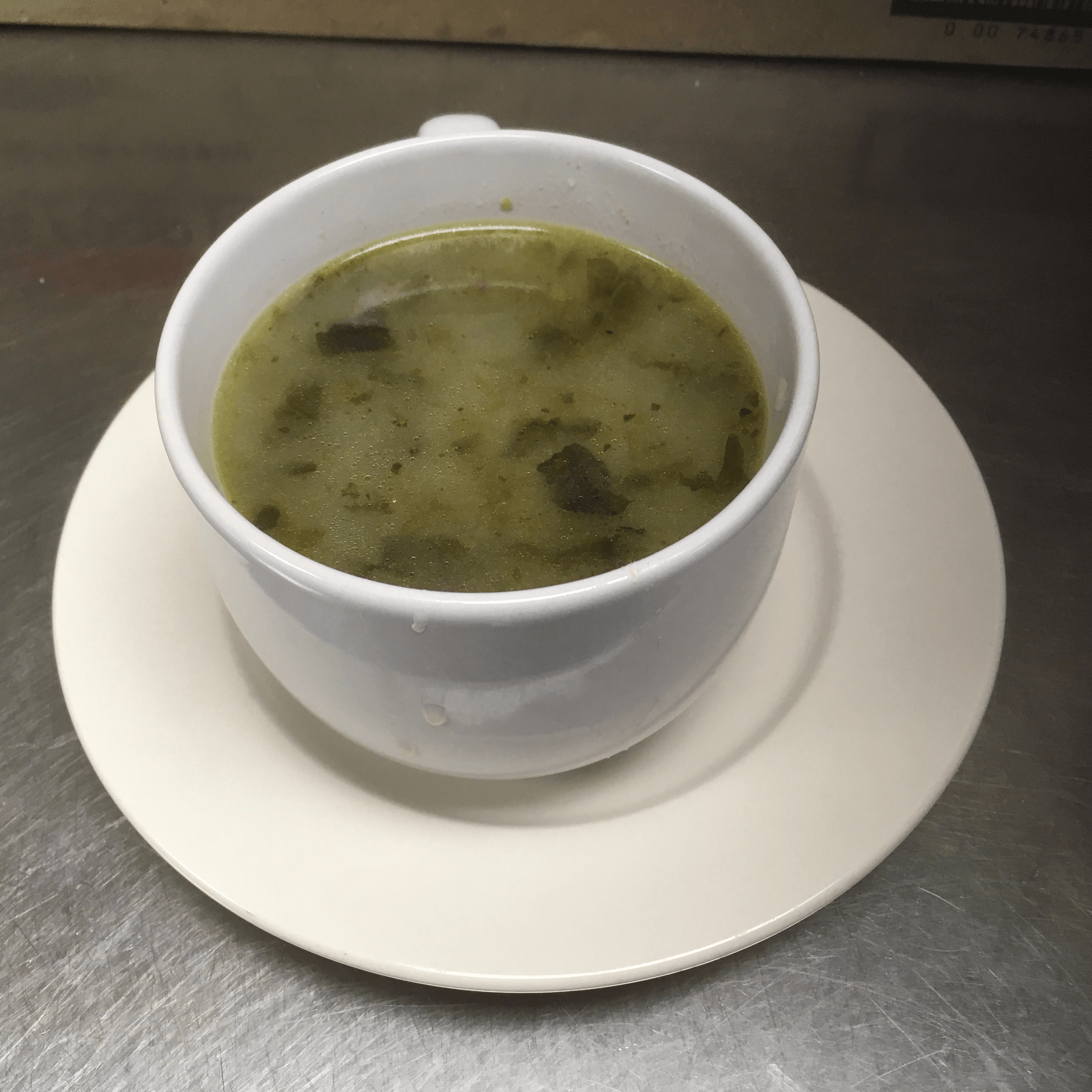 Italian Wedding soup 12oz cup.