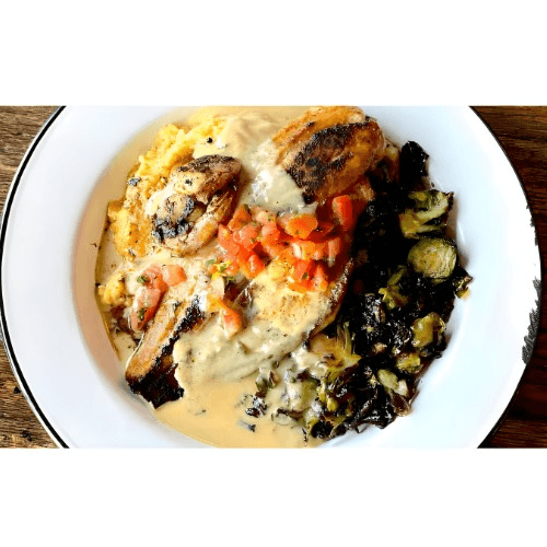 Blackened Redfish Plate.