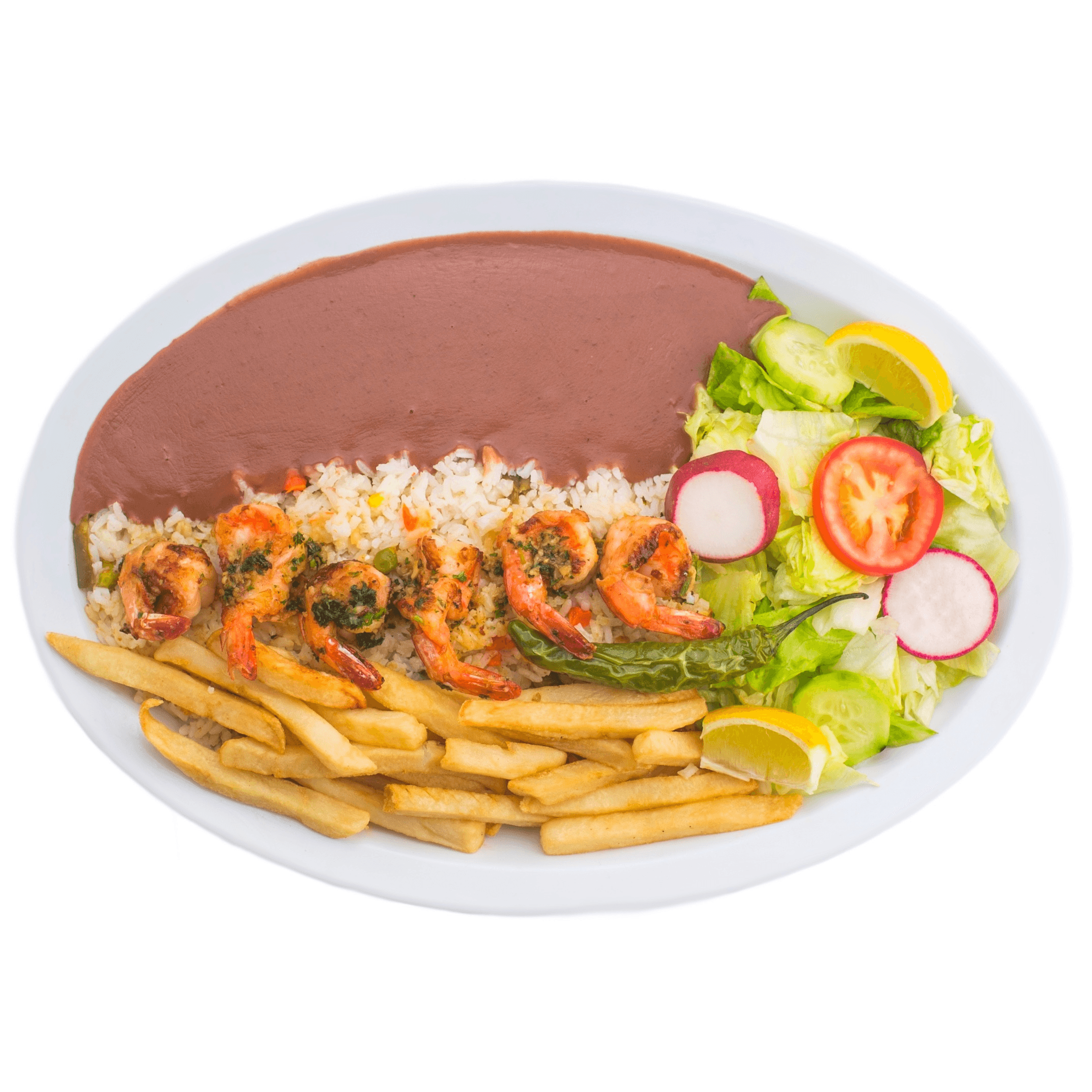 Camarones Al Mojo De Ajo.