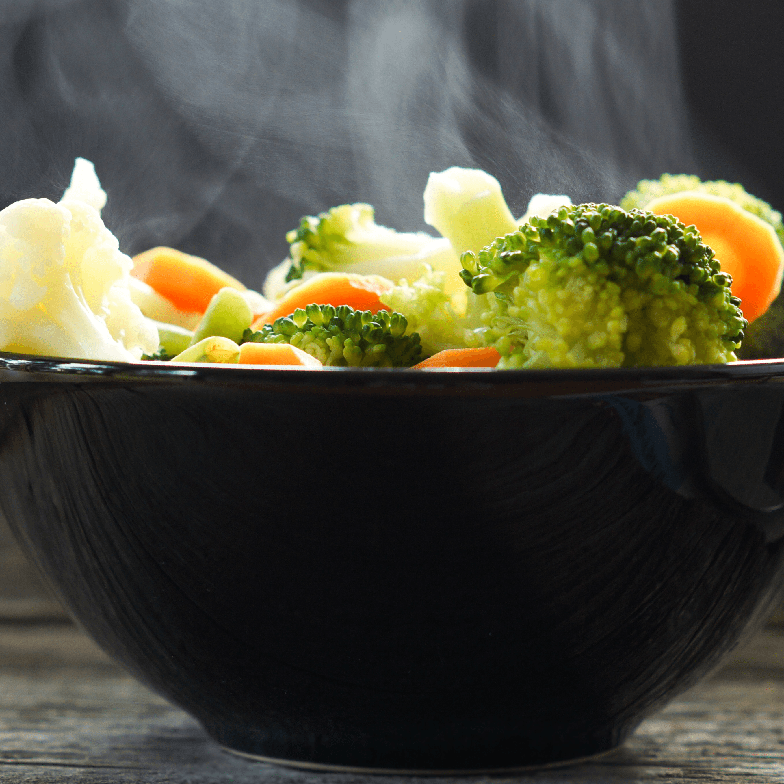 Steamed Veggies.