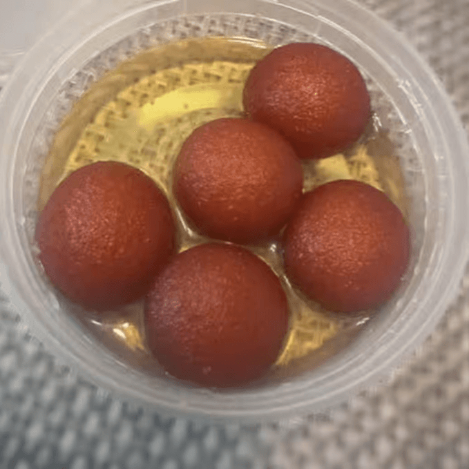 Gulab jamun.