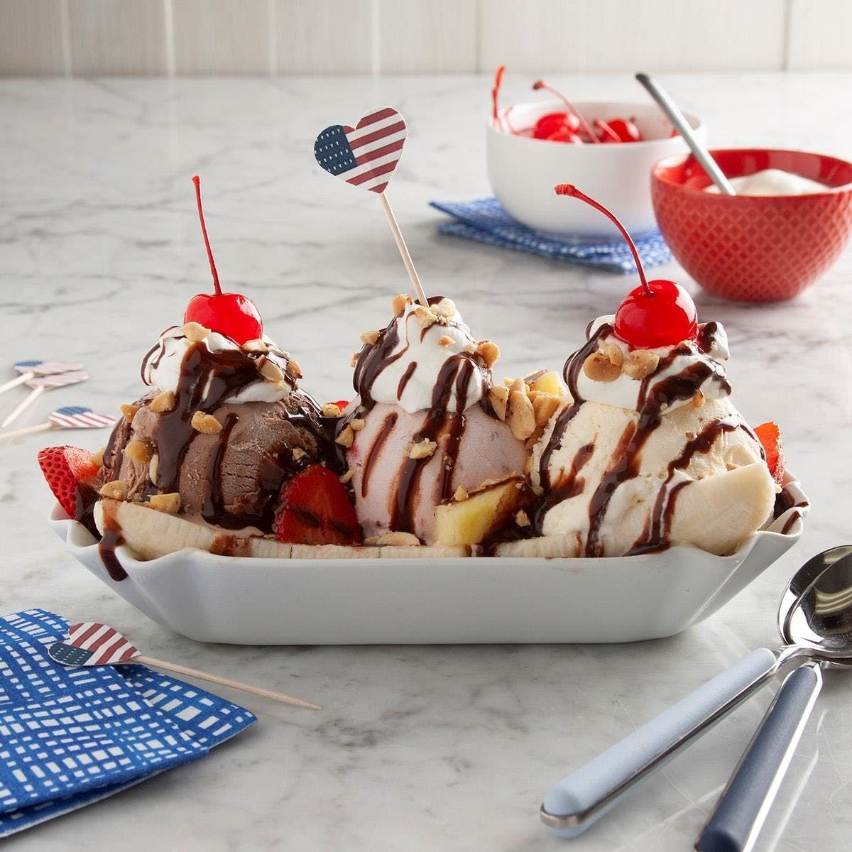 The Famous Banana Split.