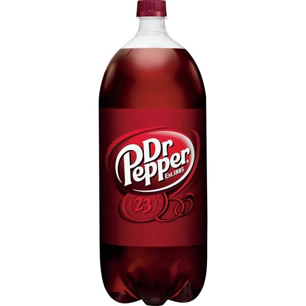 2 Liter Dr Pepper.