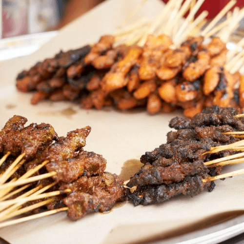 Satay (Chicken or Beef).