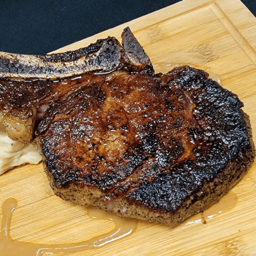 45 Day Dry Aged 20 oz Bone In Rib Eye