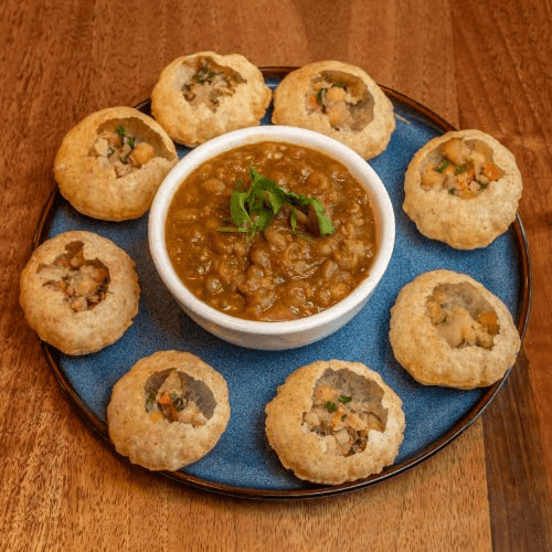 Fulki (Warmed Spiced Panipuri) (8 Pieces).