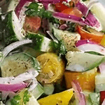 Mediterranean salad.