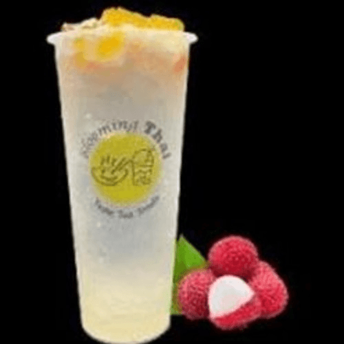 Lychee Italian Soda.