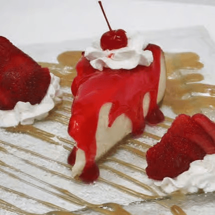 NY Style Cheesecake.