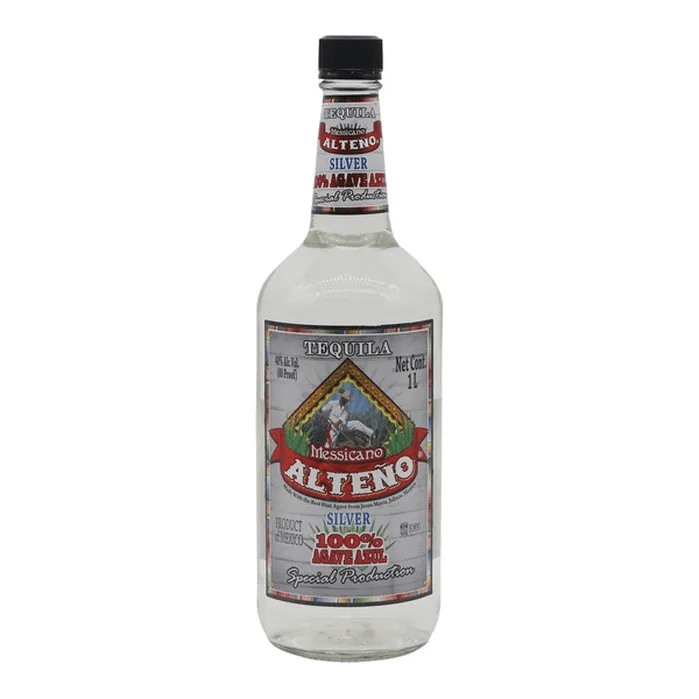 Messicano Alteno Silver 100% Agave Tequila Liquor (1.75 L).