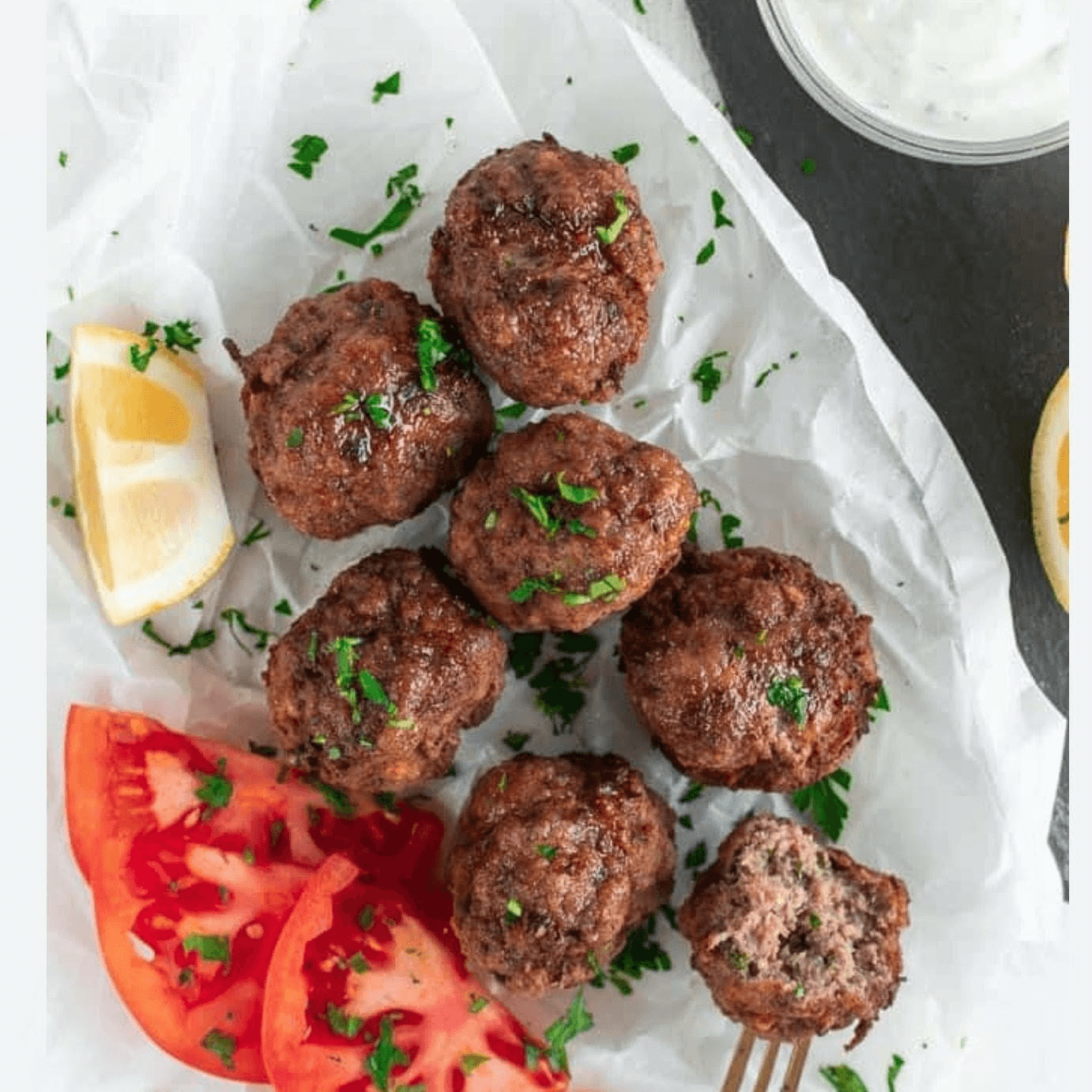 Keftedakia/mini Meatballs.