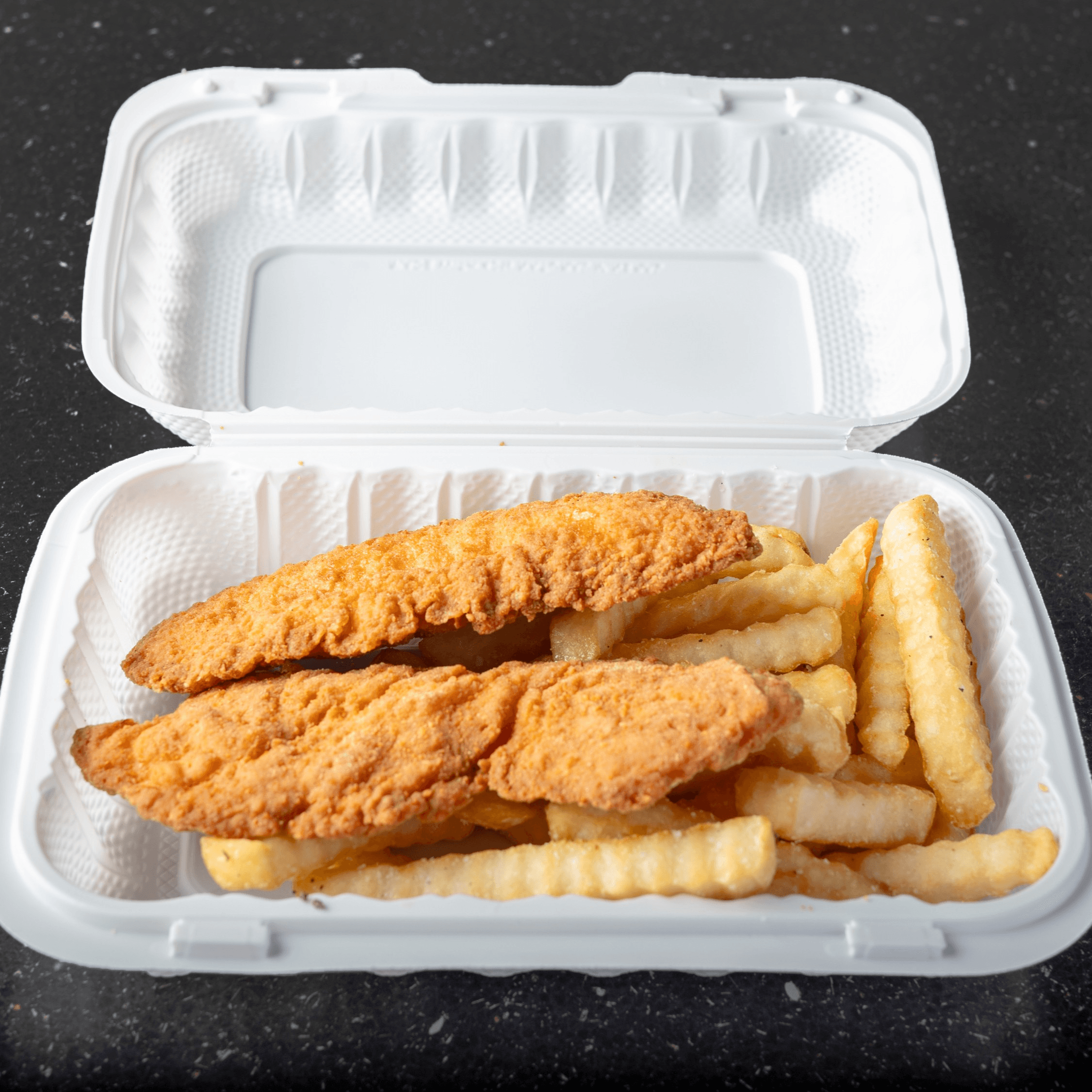 Kids Chicken Fingers.