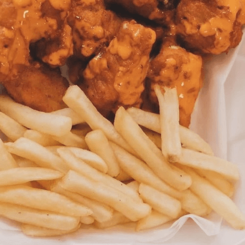 10 Wing Fries Mangohabanero.