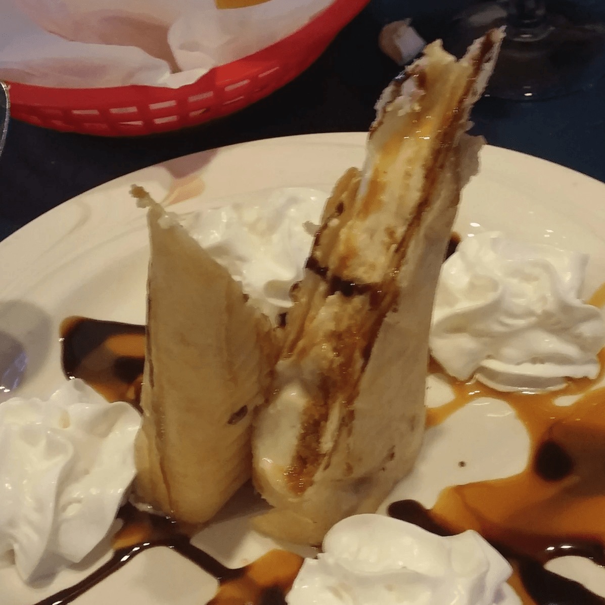 Deep Fried Cheese Cake.