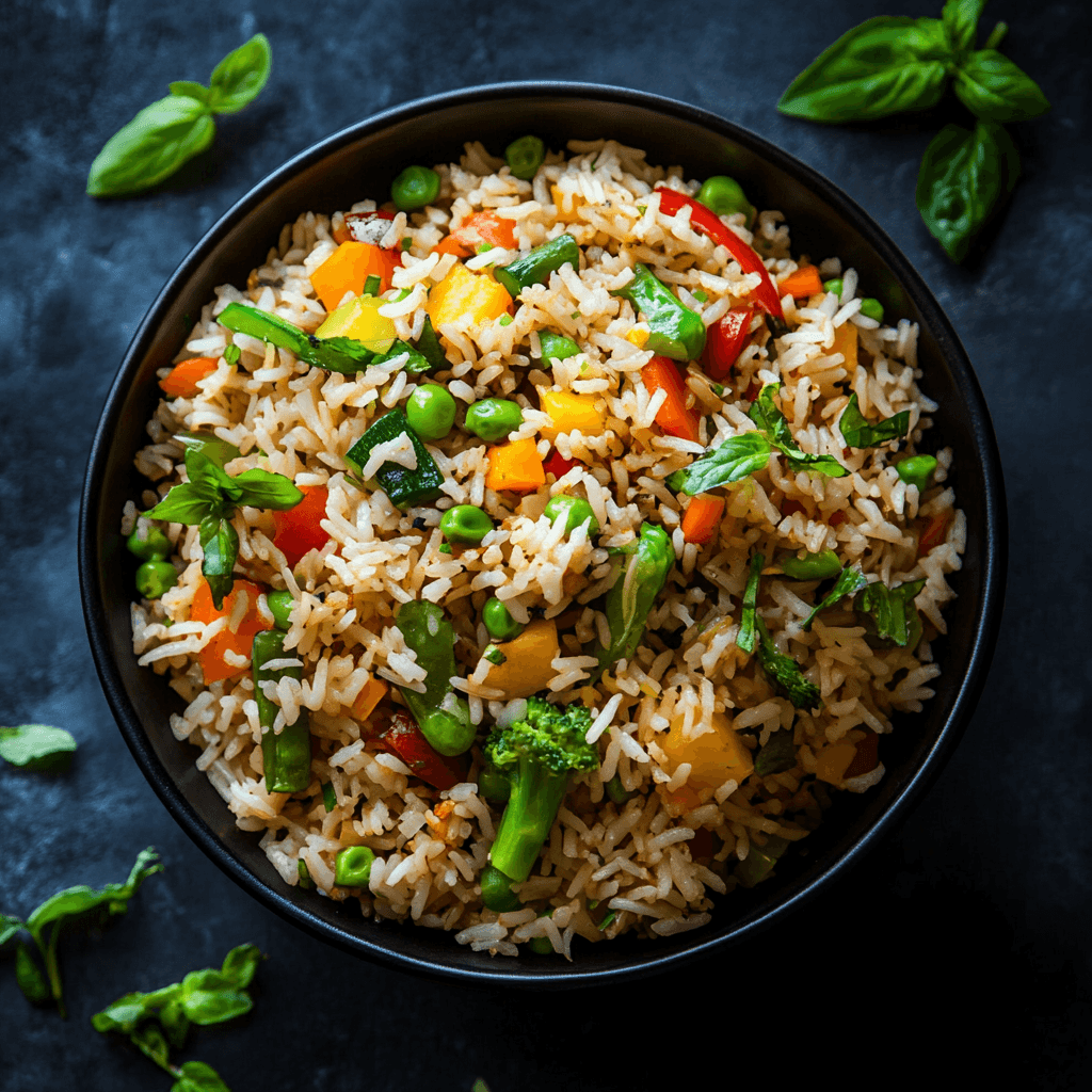Vegetable Fried Rice.