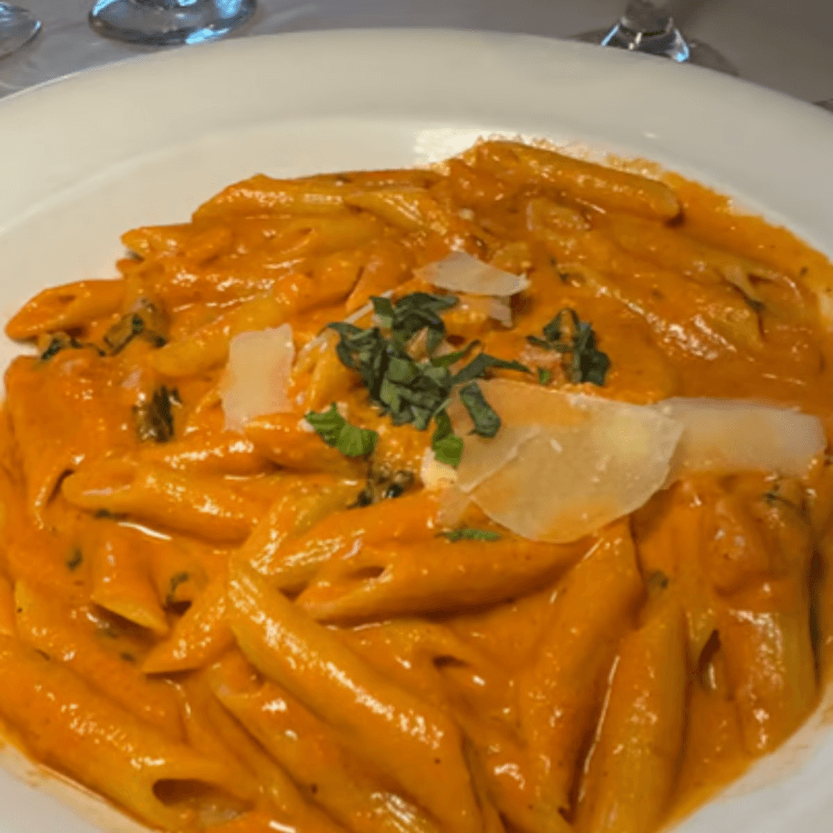 Penne Ala Vodka Pasta.