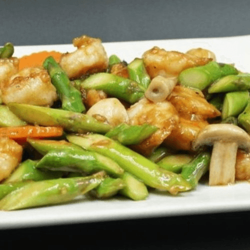 Asparagus Shrimp.