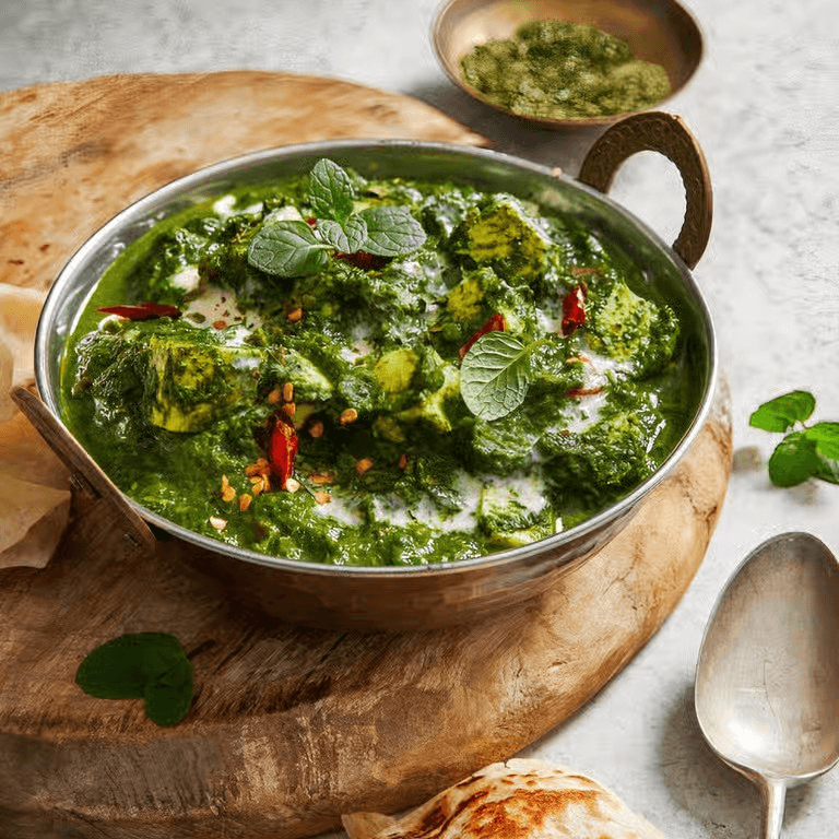 Palak Paneer.