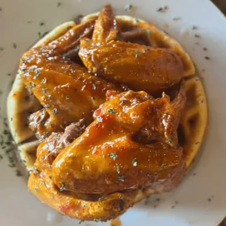 Chicken and Waffles.