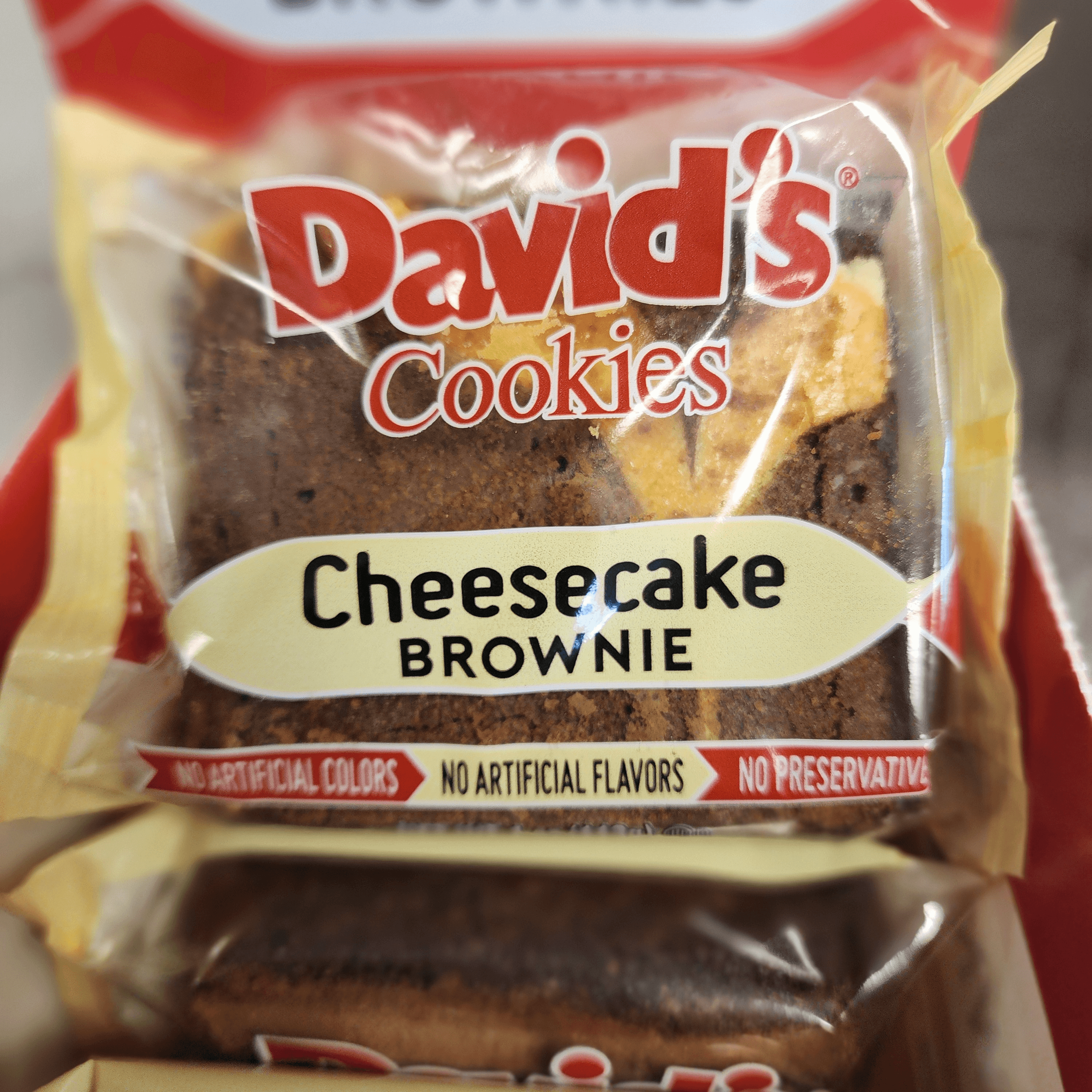 © David's Cheesecake Brownie.
