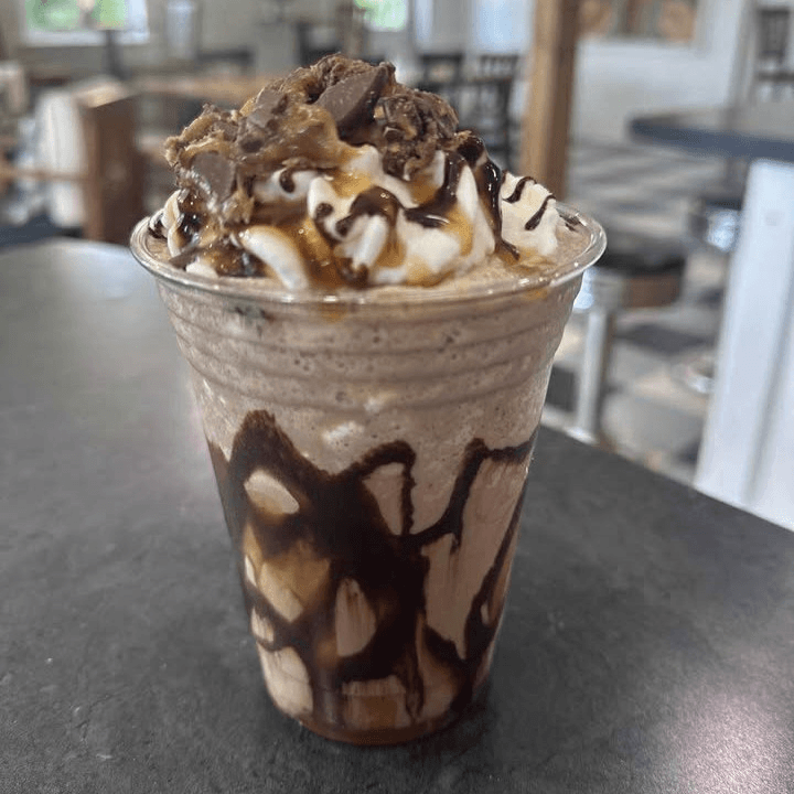 Caramel Turtle Latte.