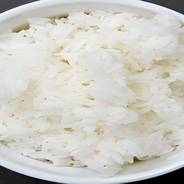 Steamed Rice.