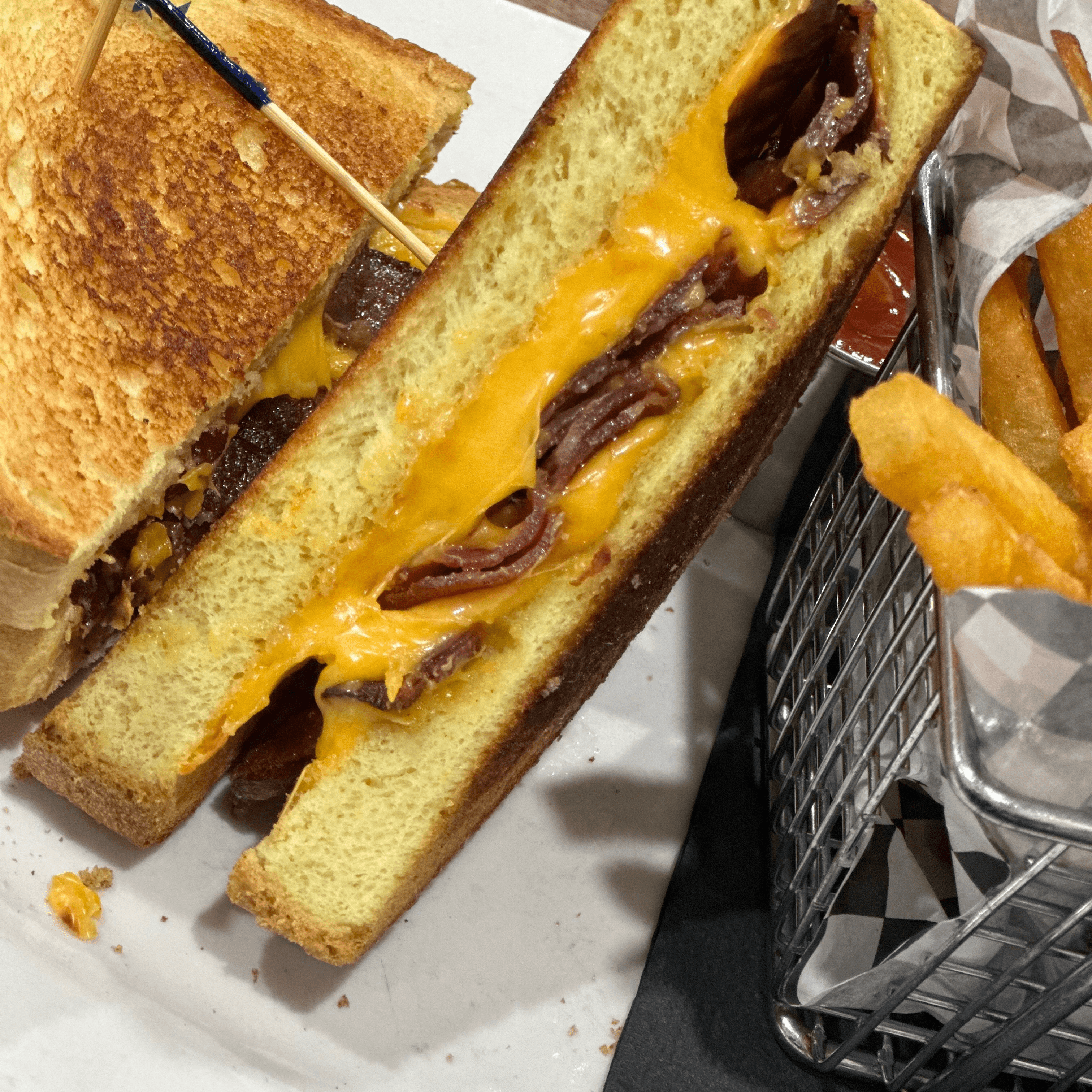 Grilled Cheese Sandwich.