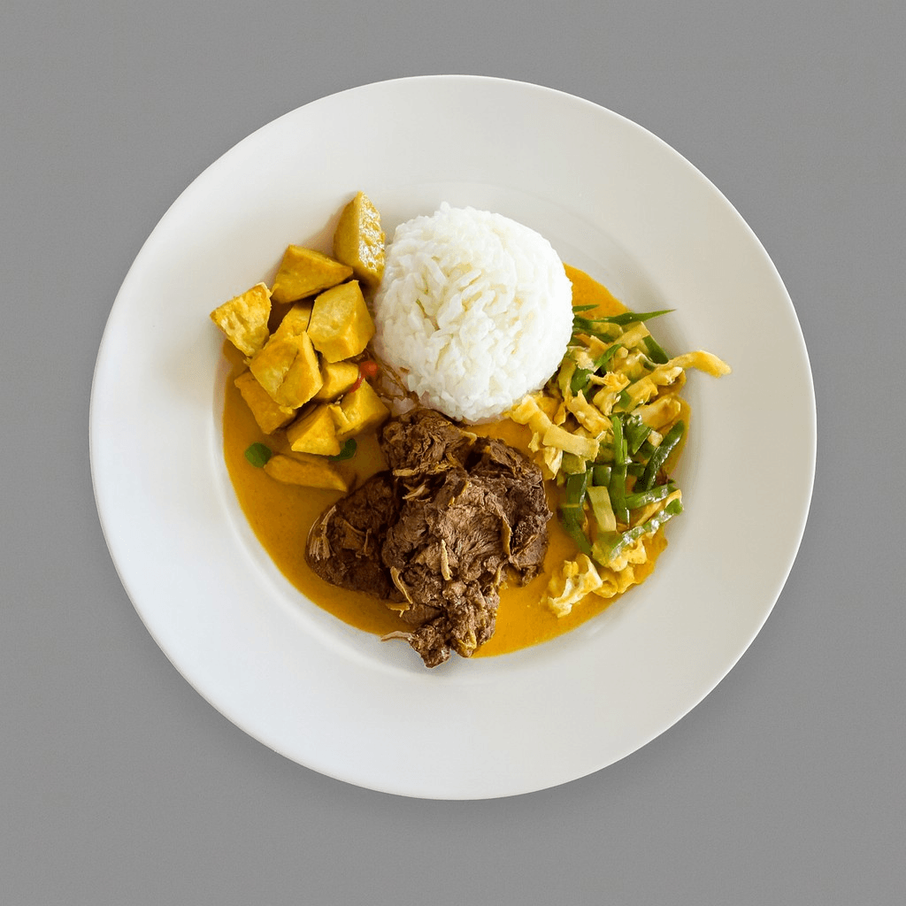 V6. Nasi Padang - Vegan.