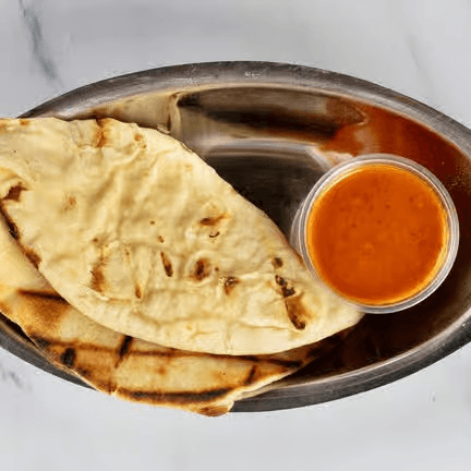 Naan Bread (Vegetarian).